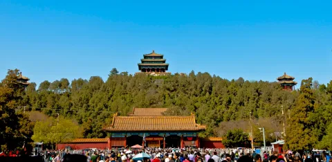 景山公园现场照片 5
