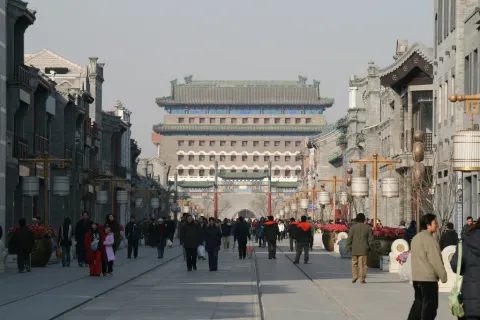 前门大街现场照片 5