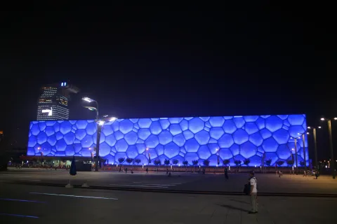水立方现场照片 6