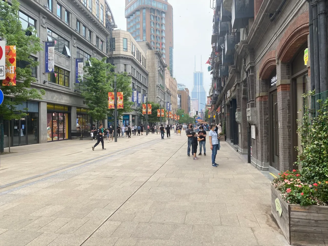 南京路步行街现场照片 3