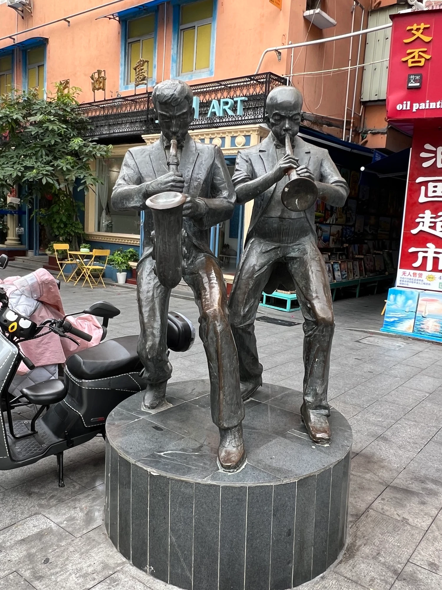 大芬油画村现场照片 2