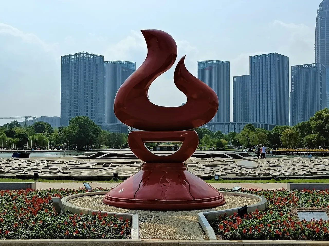 台州市民广场现场照片 2