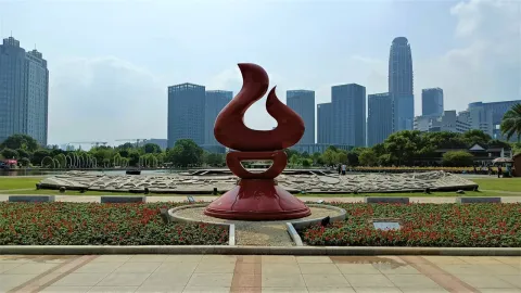 台州市民广场现场照片 4