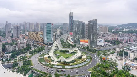 光谷步行街现场照片 2