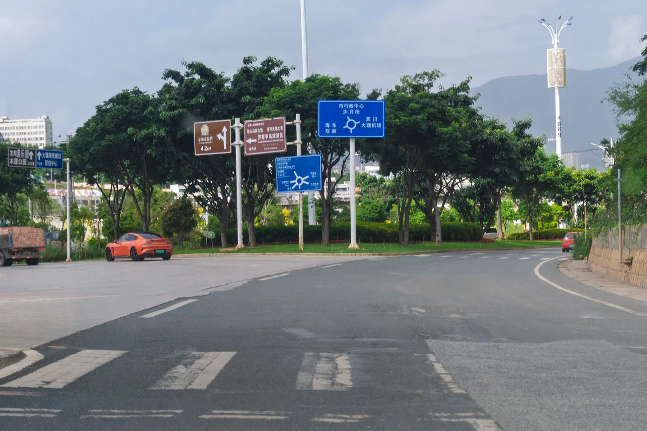 环岛路现场照片 2