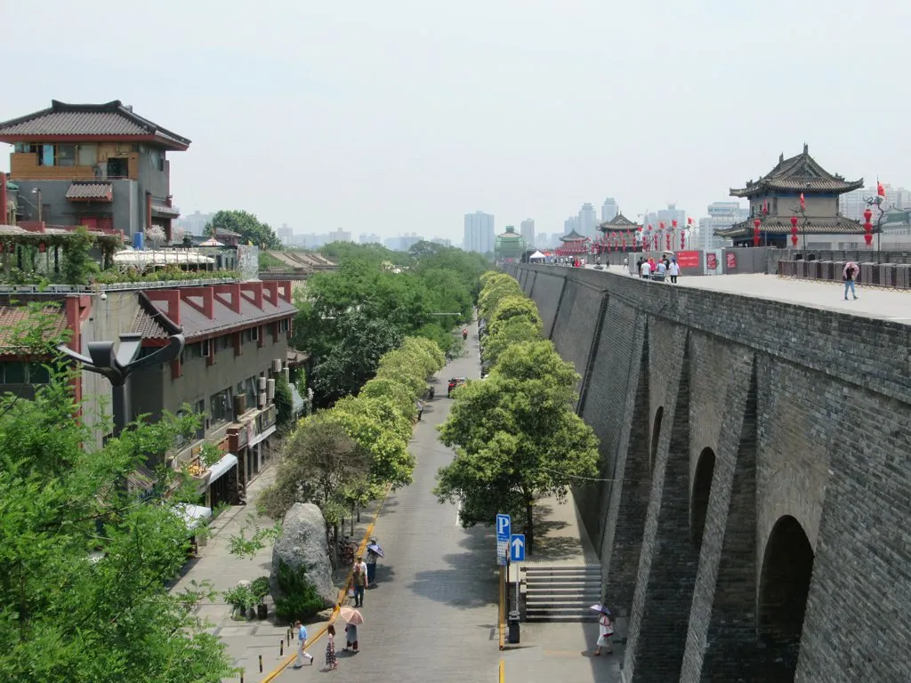 西安城墙现场照片 3