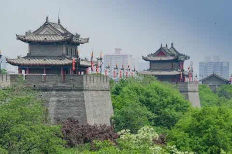 西安城墙现场照片 5